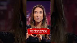 Patrícia Abravanel rasga elogios sobre o trabalho do Danilo Gentilli [upl. by Issak]