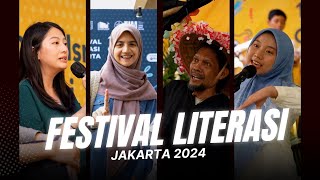 Festival Literasi Jakarta 2024 [upl. by Alhahs]