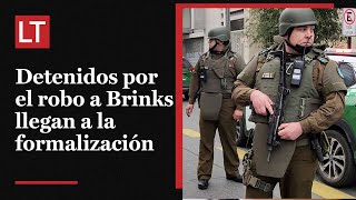 Robo a Brinks así fue la llegada de los detenidos a la formalización en Rancagua [upl. by Auberbach]