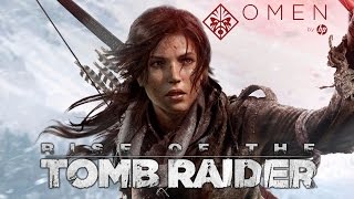 HP OMEN 15  GTX 1050  i57300HQ  Rise of the tomb raider gameplay [upl. by Phil]