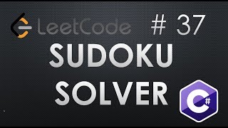 LeetCode 37  Sudoku Solver  Hard  C Solution [upl. by Eelarac]