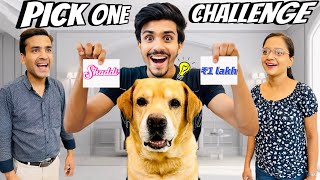 PICK ONE CHALLENGE  Kya Leo Ki Hogi Shaddi  Anant Rastogi [upl. by Lacy577]