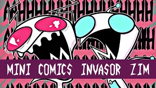 Mini Comics  Invasor Zim Fandub Latino [upl. by Parhe]