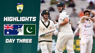 Australia v Pakistan  Second Test  Day 3 [upl. by Eema131]