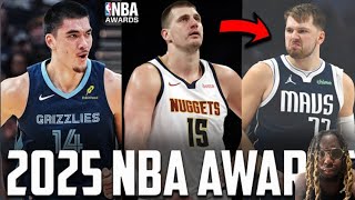 2025 NBA NBA Award Predictions REACTION ￼￼ [upl. by Haerb]