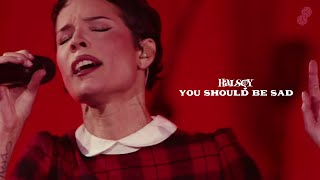 Halsey  You should be sad Live At Amazon Music Live [upl. by Aicissej]