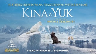 KINA I YUK  cudowny film o niezwykłej odwadze lisków polarnych [upl. by Enyamrahs]