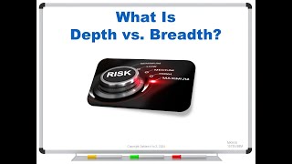 What Is Depth vs Breadth [upl. by Qifar]