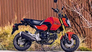 🔴2025 Honda Grom First Ride Review and RACE [upl. by Tabib]