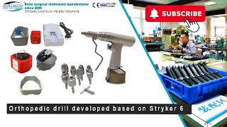 Stryker 6 drill saw system copy version Stryker drill Stryker battery Stryker charger [upl. by Nishom]