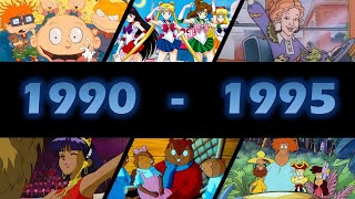 Génériques Dessins Animés 1990  1995 [upl. by Immac347]