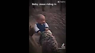 Baby Jesus meme 2ndcoming babyjesus jesusmemes [upl. by Circosta]