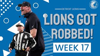 Detroit Lions Robbed by Refs in Loss to Cowboys [upl. by Brathwaite]