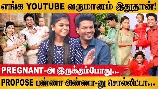 நாங்க நல்லா இருக்குறதுக்கு காரணமே எங்க குழந்தையால தான்  Satheesh Shanmu Couple Interview  Citifox [upl. by Skye843]