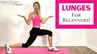 Lunges For Beginners  How To Do A Lunge Without Pain [upl. by Anitaf211]