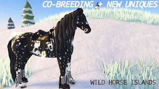 Basics of CoBreeding  3 New Unique Breeding Combinations WHI  WILD HORSE ISLANDS [upl. by Fogg]