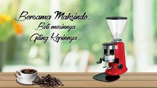 Mesin Grinder Kopi Komersial MKSGRD60A [upl. by Assetak]