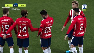 CHIVAS RECIBE A PUMAS EN UN PARTIDAZO NO CREERÁS LO QUE PASA AL FINAL [upl. by Anaer]