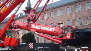 Het opbouwen van de mammoet demag ac700 [upl. by Torhert]