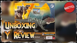 Unboxing y Review de Prestosuchus de Jurassic World Dino Trackers de Mattel [upl. by Asital]