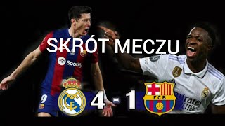 Skrót Meczu Real Madryt  FC Barcelona 41 elclasico [upl. by O'Shee7]