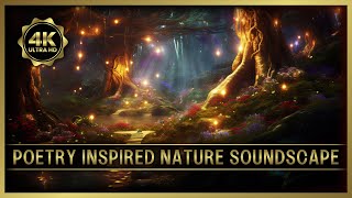 🌘 dreamy ambient soundscape  river amp forest crickets  “Isolated Enchantment”  heal • focus [upl. by Ikcin]