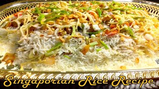 Singaporean Rice  How to make Singaporean Rice Recipe [upl. by Ethelda]