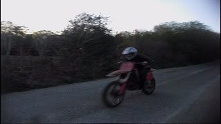 1991 Cr250 Top speed Run [upl. by Lusa]