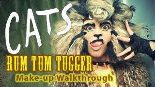 MakeUp Walkthrough Cats  Rum Tum Tugger [upl. by Lorollas411]