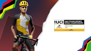 Hommes  2024 Championnats du Monde UCI de Cyclisme Esports  Demifinales [upl. by Tocci]