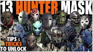 HOW TO UNLOCK ALL 13 SECRET HUNTER MASK IN THE DIVISION 2 WARLORDS OF NEW YORK  TIPS AND TRICKS [upl. by Trevorr]