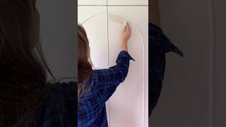 Ikea billy bookcase storage wall hack 🤍 diy homedecor ikeahack ikeahacking shorts shortvideo [upl. by Ellehcor48]