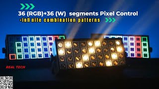 36x3W White648x03W RGB Hybrid Matrix Beam Strobeshow ledlights led discodj light partynew [upl. by Marillin]