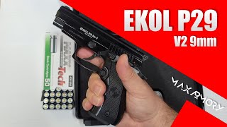 EKOL P29 Rev II 9mm Blank Gun  MaxArmory [upl. by Mcdade]