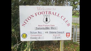 Match highlights Osborne Coburg A at Niton 26102024 [upl. by Yruama]