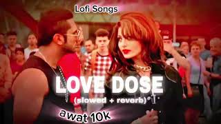 love dose song Lofi Songs Slowed Reverb hai 🙂👈🤟 hai Kitna jaane ke offer per full watch video video [upl. by Ellenet]