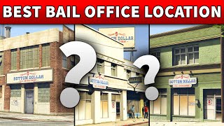 GTA 5 Best Bail Office To Buy  GTA ONLINE BEST BAIL OFFICE LOCATION TO OWN Relocation Guide [upl. by Longfellow235]