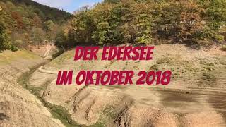 Der Edersee 2018 So leer wie seit 15 Jahren nicht [upl. by Etnaed409]