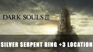 Dark Souls 3 The Ringed City  Silver Serpent Ring 3 Location [upl. by Oznola]