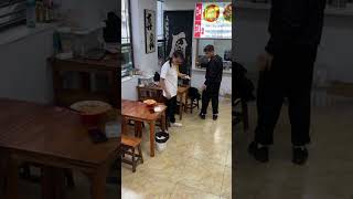 A scuffle almost broke out when the guy eating thought his phone was stolen [upl. by Calendre]