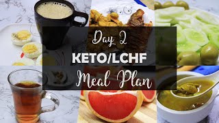 KetoLCHF Meal Plan Malayalam DAY 2 ഒരു ദിവസത്തെ Keto meal plan [upl. by Middendorf]