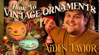 How To  Vintage Inspired Ornament Characters  Aiden Taylor [upl. by Pietro215]