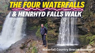 The Four Waterfalls Walk  Henrhyd Falls  Brecon Beacons  Wales [upl. by Farant650]