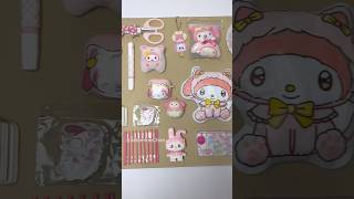 🎀rating my FIDGET BOARD ASMR mymelody sanrio fidgetboard fidgettoys satisfying diy 산리오 サンリオ [upl. by Ilohcin]