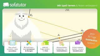 Erster Strahlensatz Erklärung – Verhältnisse amp Eigenschaften [upl. by Anyl815]