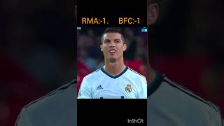 RMA vs BFCfootball Cristiano Ronaldo [upl. by Sidoon]