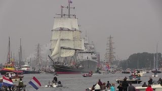 Sail Amsterdam 2015 De Parade bij IJmuiden [upl. by Etat763]