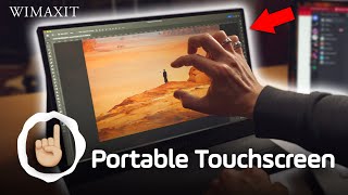 WIMAXIT 156inch Portable Monitor Touchscreen Review [upl. by Enier]