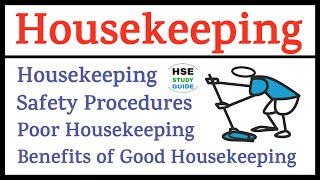 Housekeeping At Workplace  Housekeeping Safety  Benefits of Good Housekeeping  Poor Housekeeping [upl. by Weil]