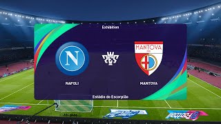 Napoli vs Mantova 20072024 Club Friendlies PES 2021 [upl. by Kathy]